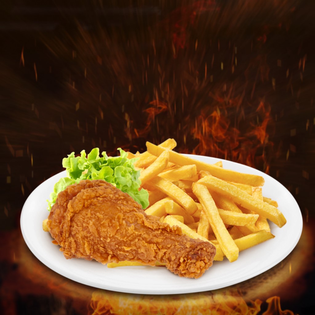 Pierna de pollo